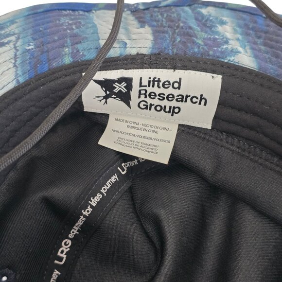 LRG Lifted Research Group Men’s Camo Boonie Beach Forest Camp Bucket Hat - Picture 4 of 4